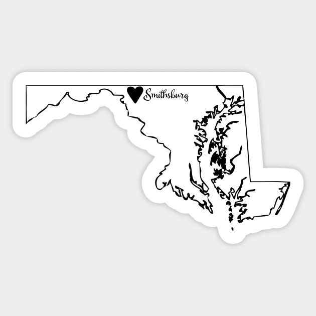 Smithsburg MD Sticker by kiramrob